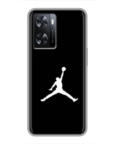 Чехол для OPPO A77 с картинкой «Jordan Silhouette»
