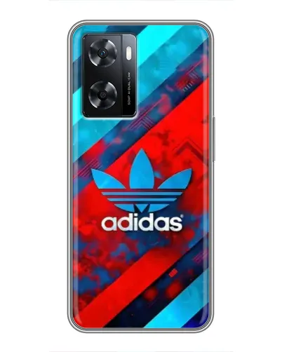 Чехол для OPPO A77 с картинкой «Абстракция Adidas»