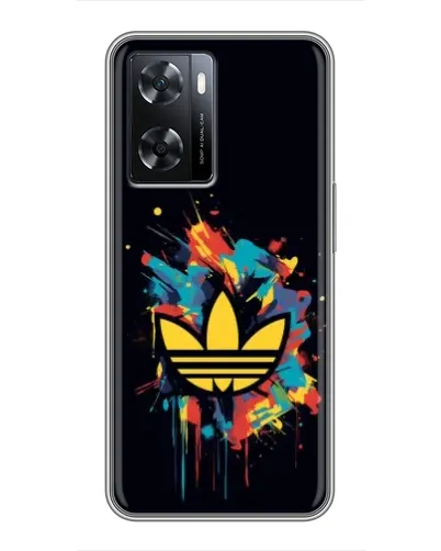 Чехол для OPPO A77 с картинкой «Adidas Splash»