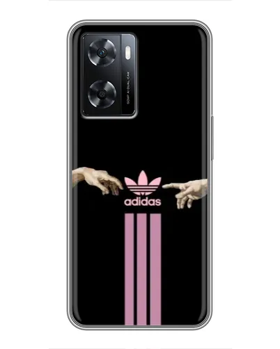 Чехол для OPPO A77 с картинкой «Adidas Hands»