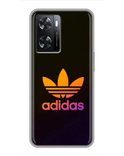 Чехол для OPPO A77 с картинкой «Градиент Adidas»