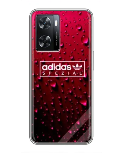 Чехол для OPPO A77 с картинкой «Adidas Gold Marble»