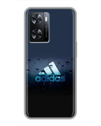 Чехол для OPPO A77 с картинкой «Adidas Water Drops»