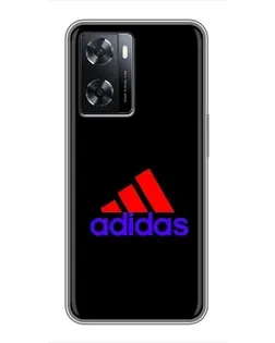 Чехол для OPPO A77 с картинкой «Классический Adidas»