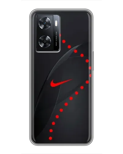 Чехол для OPPO A77 с картинкой «Абстрактный дизайн Nike»