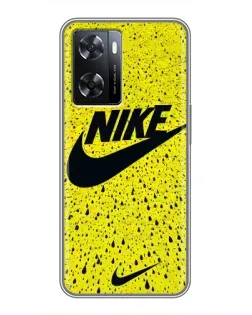 Чехол для OPPO A77 с картинкой «Желтый текстурный Nike» Чехол для OPPO A77 с картинкой «Желтый текстурный Nike»