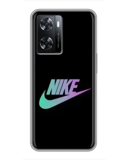 Чехол для OPPO A77 с картинкой «Nike — городская ночь» Чехол для OPPO A77 с картинкой «Nike — городская ночь»