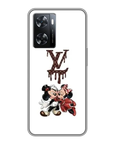Чехол для OPPO A77 с картинкой «LV и Микки Маус»