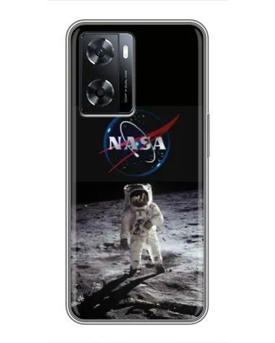 Чехол для OPPO A77 с картинкой «Астронавт на Луне» Чехол для OPPO A77 с картинкой «Астронавт на Луне»