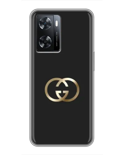 Чехол для OPPO A77 с картинкой «Минимализм Gucci»