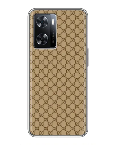Чохол для OPPO A77 з картинкою «Gucci — класичний беж» Чохол для OPPO A77 з картинкою «Gucci — класичний беж»