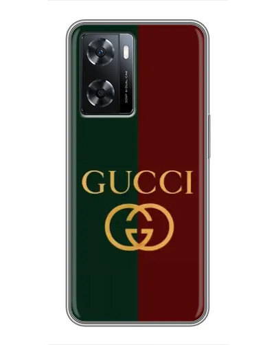 Чохол для OPPO A77 з картинкою «Gucci — темно-зелений градієнт» Чохол для OPPO A77 з картинкою «Gucci — темно-зелений градієнт»