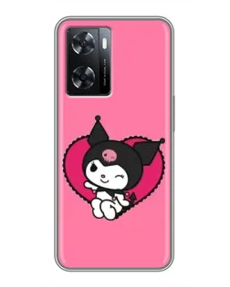 Чохол для OPPO A77 з картинкою «Kuromi — любов у серці»
