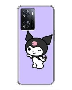 Чохол для OPPO A77 з картинкою «Класична Kuromi»