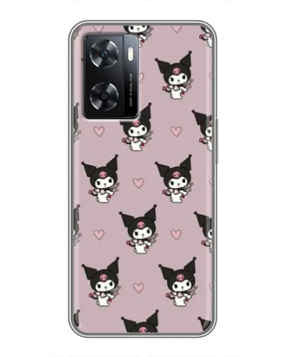 Чехол для OPPO A77 с картинкой «Kuromi — ночной сон»