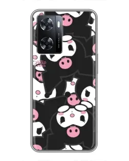 Чохол для OPPO A77 з картинкою «Патерн голів Куромі»