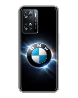 Чехол для OPPO A77 с картинкой «BMW — неоновое сияние» Чехол для OPPO A77 с картинкой «BMW — неоновое сияние»