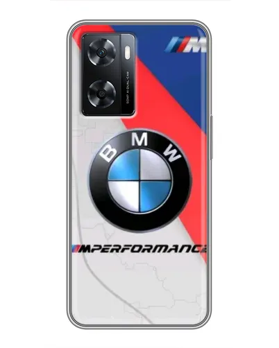 Чехол для OPPO A77 с картинкой «BMW Performance стиль»