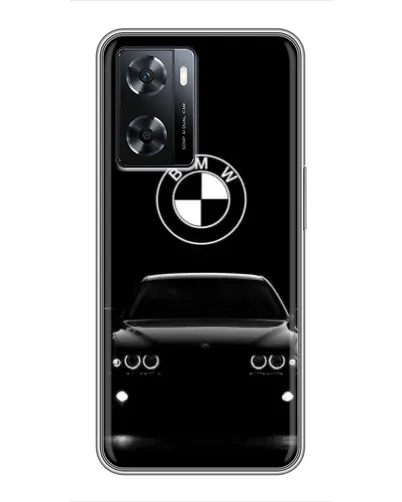 Чехол для OPPO A77 с картинкой «BMW — взгляд из темноты»
