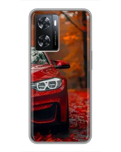 Чехол для OPPO A77 с картинкой «Осенняя BMW M4»