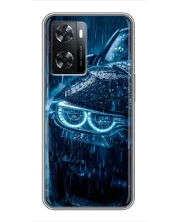 Чехол для OPPO A77 с картинкой «BMW под дождем» Чехол для OPPO A77 с картинкой «BMW под дождем»