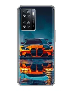 Чехол для OPPO A77 с картинкой «BMW — золотая эмблема» Чехол для OPPO A77 с картинкой «BMW — золотая эмблема»