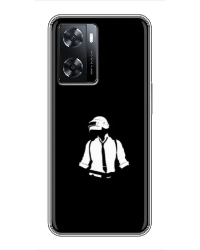 Чохол для OPPO A77 з картинкою «PUBG — білий шолом» Чохол для OPPO A77 з картинкою «PUBG — білий шолом»