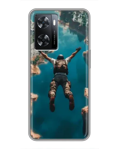 Чохол для OPPO A77 з картинкою «PUBG — вільне падіння» Чохол для OPPO A77 з картинкою «PUBG — вільне падіння»