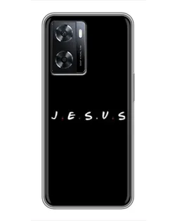 Чохол для OPPO A77 з картинкою «Крапки віри J.E.S.U.S.»