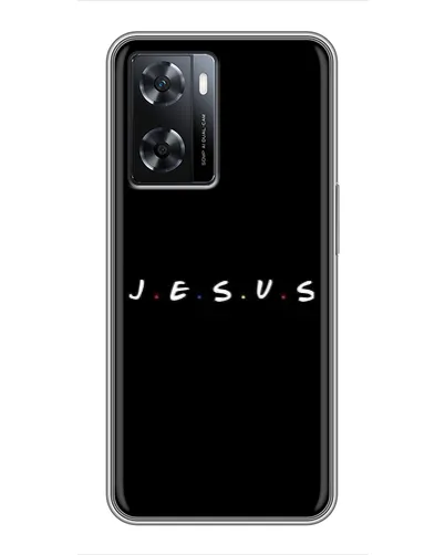 Чохол для OPPO A77 з картинкою «Крапки віри J.E.S.U.S.»