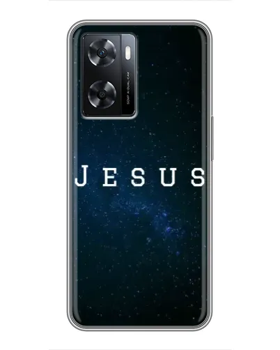 Чохол для OPPO A77 з картинкою «Зоряне небо Jesus»