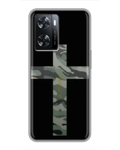 Чохол для OPPO A77 з картинкою «Мілітарі Хрест»