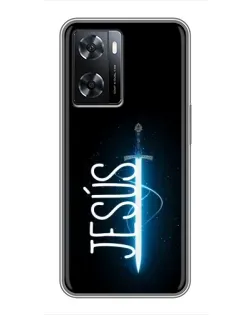 Чохол для OPPO A77 з картинкою «Меч Духа Jesus»