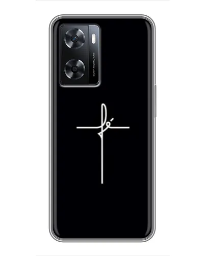Чохол для OPPO A77 з картинкою «Тонкий хрест» Чохол для OPPO A77 з картинкою «Тонкий хрест»