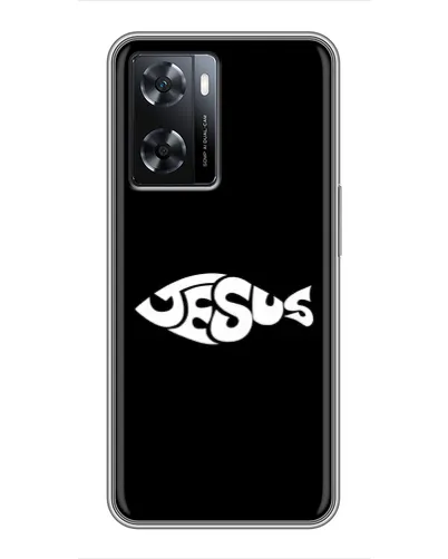 Чохол для OPPO A77 з картинкою «Риба Jesus» Чохол для OPPO A77 з картинкою «Риба Jesus»