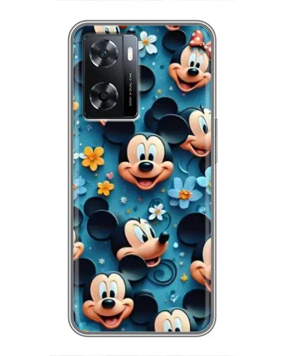Чехол для OPPO A77 с картинкой «Паттерн Микки и Минни» Чехол для OPPO A77 с картинкой «Паттерн Микки и Минни»