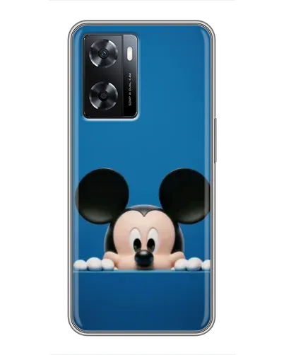 Чехол для OPPO A77 с картинкой «Микки выглядывает» Чехол для OPPO A77 с картинкой «Микки выглядывает»