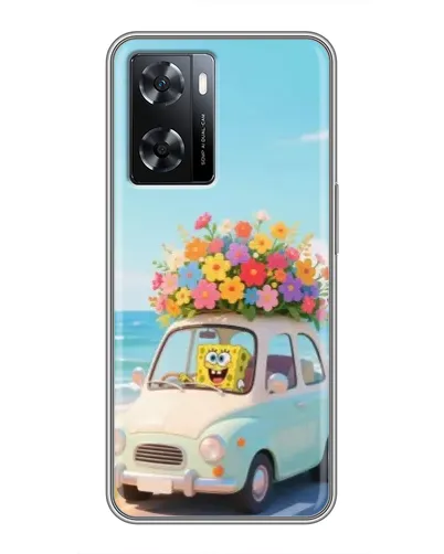 Чехол для OPPO A77 с картинкой «Автомобильное путешествие»