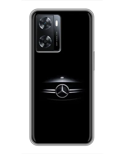 Чехол для OPPO A77 с картинкой «Mercedes — абстрактные линии» Чехол для OPPO A77 с картинкой «Mercedes — абстрактные линии»