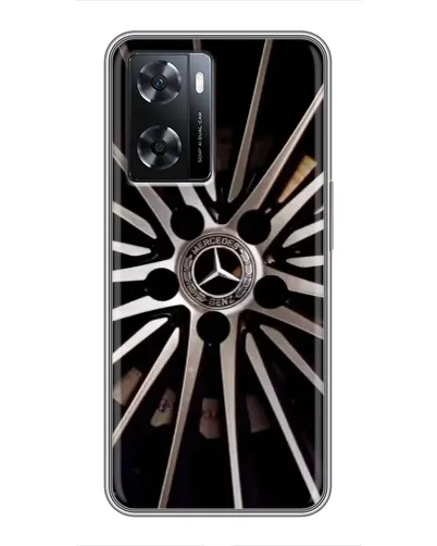Чехол для OPPO A77 с картинкой «Диск Mercedes» Чехол для OPPO A77 с картинкой «Диск Mercedes»