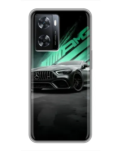 Чехол для OPPO A77 с картинкой «Темный Mercedes AMG» Чехол для OPPO A77 с картинкой «Темный Mercedes AMG»