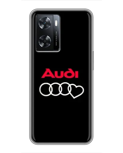 Чехол для OPPO A77 с картинкой «Логотип Audi Heart» Чехол для OPPO A77 с картинкой «Логотип Audi Heart»