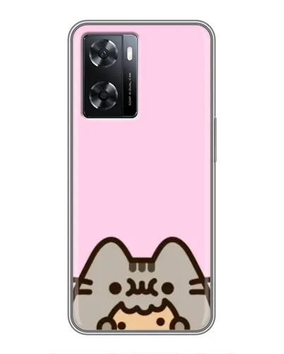 Чохол для OPPO A77 з картинкою «Pusheen та печиво» Чохол для OPPO A77 з картинкою «Pusheen та печиво»