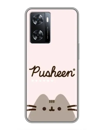 Чохол для OPPO A77 з картинкою «Pusheen логотип» Чохол для OPPO A77 з картинкою «Pusheen логотип»
