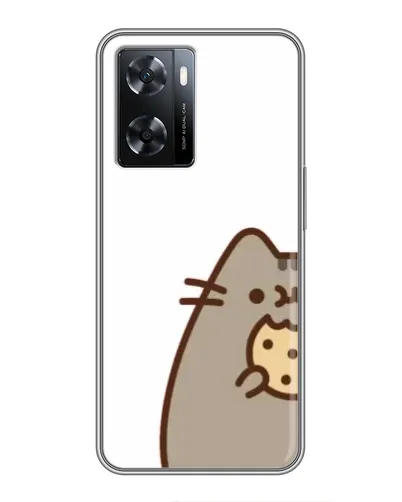 Чохол для OPPO A77 з картинкою «Пушин з печивом» Чохол для OPPO A77 з картинкою «Пушин з печивом»