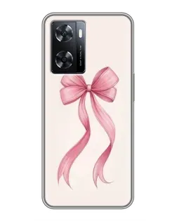Чохол для OPPO A77 з картинкою «Рожевий бант»
