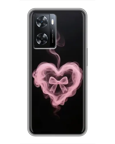 Чохол для OPPO A77 з картинкою «Димчасте серце»
