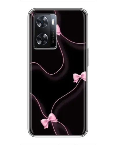Чохол для OPPO A77 з картинкою «Рожеві стрічки»