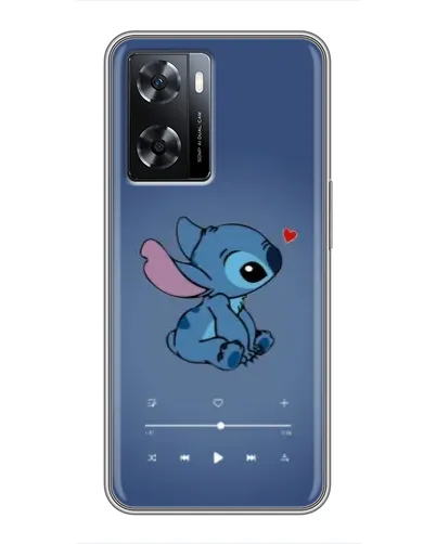 Чехол для OPPO A77 с картинкой «Музыкальный Stitch»