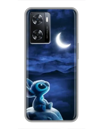 Чехол для OPPO A77 с картинкой «Лунная ночь Стича»